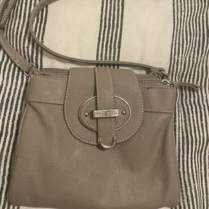 Nine West tan crossbody purse